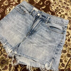 Levi's Light Blue Jean Shorts
